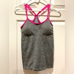 Sports bra swim suit top